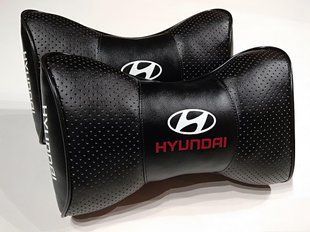 Подушка на подголовник в авто Hyundai 1шт.