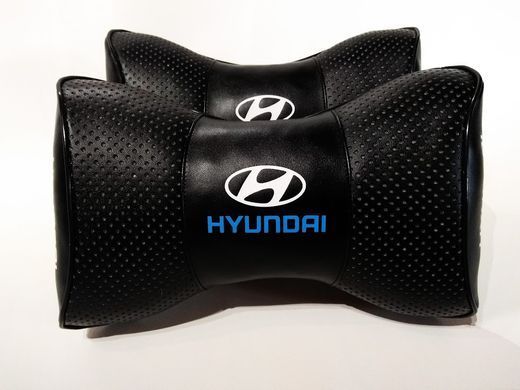 Подушка на підголовник авто Hyundai 1 шт