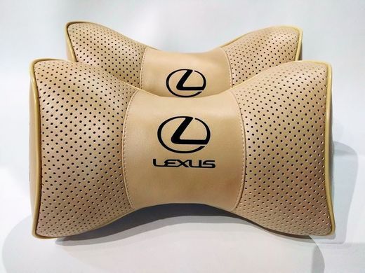 Подушка на подголовник в авто Lexus 1шт.