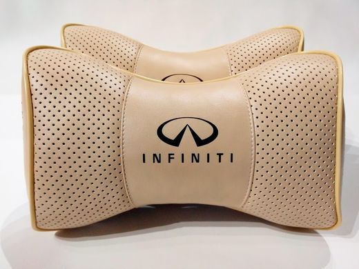 Подушка на підголовник авто Infiniti 1 шт