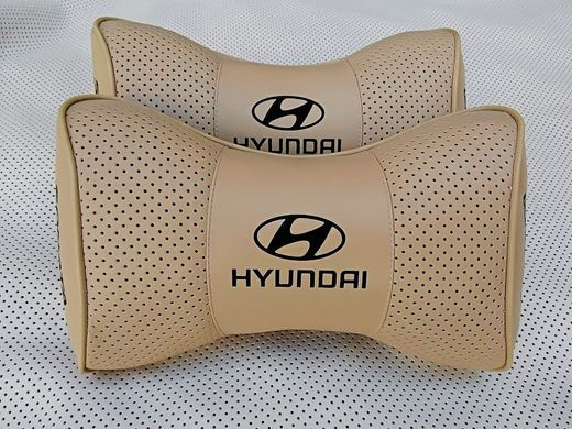Подушка на підголовник авто Hyundai 1 шт