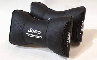 Подушка на подголовник в авто Jeep 1шт.