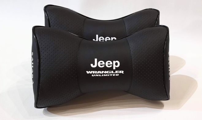 Подушка на подголовник в авто Jeep 1шт.