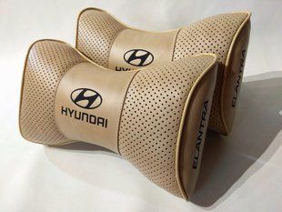 Подушка на подголовник в авто Hyundai 1шт.