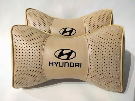 Подушка на підголовник авто Hyundai 1 шт