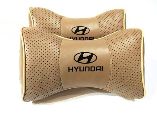 Подушка на подголовник в авто Hyundai 1шт.