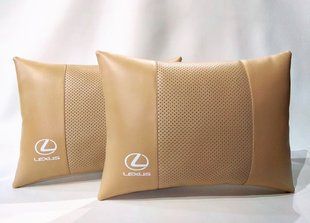 Подушка под спину в автомобиль Подушка в авто Lexus 1шт.