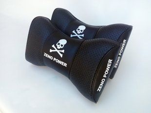 Подушка на подголовник ZenoPower черная 1шт