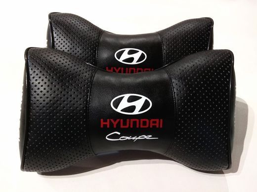 Подушка на подголовник в авто Hyundai 1шт.