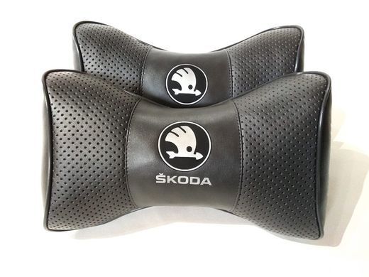 Подушка на підголовник авто Skoda superb 1 шт
