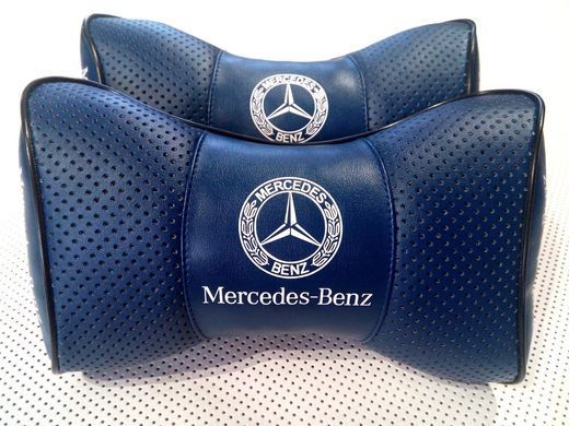 Подушка на подголовник в авто Mercedes-Benz 1шт.