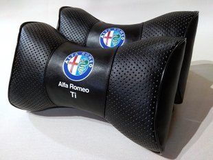 Подушка на подголовник в авто Alfa Romeo 1шт.
