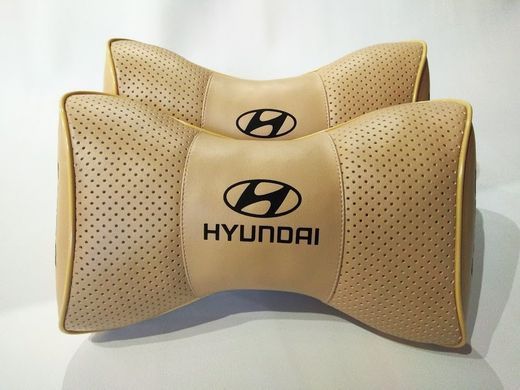 Подушка на підголовник авто Hyundai 1 шт
