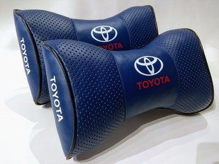 Подушка на подголовник в авто Toyota 1шт.