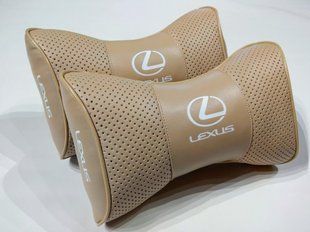Подушка на подголовник в авто Lexus 1шт.