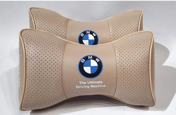 Подушка на подголовник в авто BMW 1шт.
