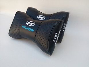 Подушка на подголовник в авто Hyundai 1шт.
