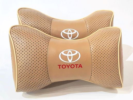 Подушка на подголовник в авто Toyota 1шт.