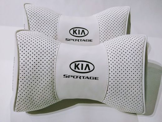 Подушка на підголовник авто KIA 1 шт