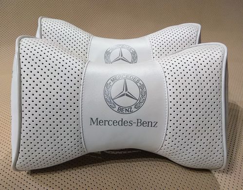 Подушка на подголовник в авто Mercedes-Benz 1шт.