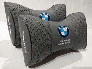 Подушка на подголовник в авто BMW 1шт.