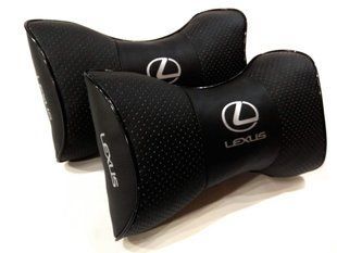 Подушка на подголовник в авто Lexus 1шт.