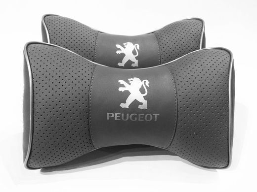 Подушка на підголовник авто Peugeot 1 шт