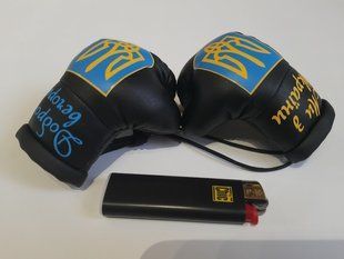 Подвеска боксерские перчатки Доброго вечора, ми з України