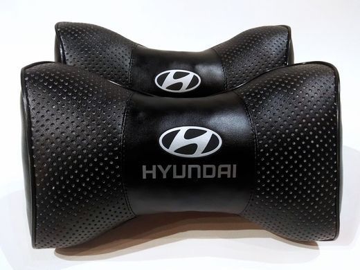 Подушка на подголовник в авто Hyundai 1шт.