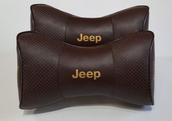 Подушка на підголовник авто Jeep 1шт.