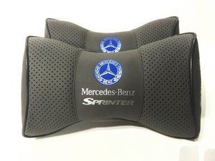 Подушка на подголовник в авто Mercedes-Benz 1шт.