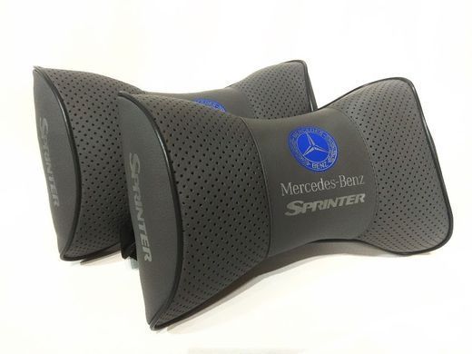 Подушка на подголовник в авто Mercedes-Benz 1шт.