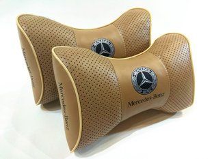Подушка на подголовник в авто Mercedes-Benz 1шт.