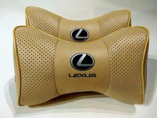 Подушка на подголовник в авто Lexus 1шт.