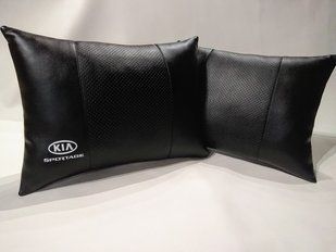 Подушка под спину в автомобиль Подушка в авто KIA 1шт.