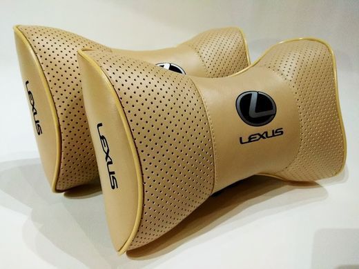 Подушка на подголовник в авто Lexus 1шт.